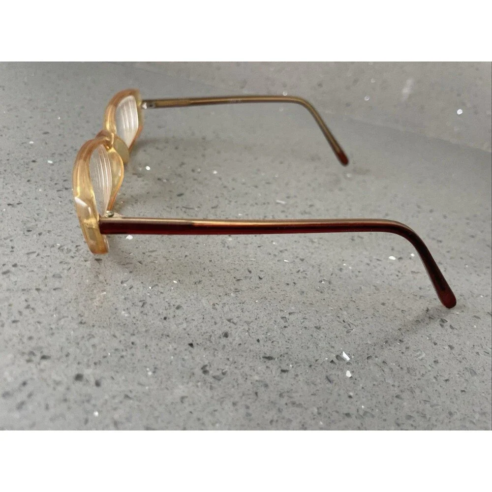 LIMITED EDITIONS Eyeglasses Frames ONLY LOLA 51-15-140 Champagne Brown Full Rim